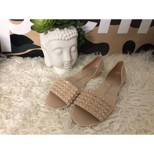 Chinese Laundry studded nude Rocking Jelly Sandal